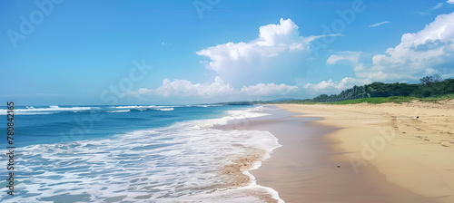 Sandy beach background