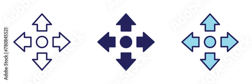 Move directional arrow icon - Navigation Set