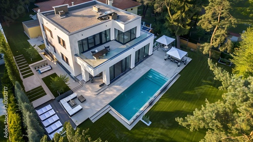 Elegant new villa with backyard © Pascal
