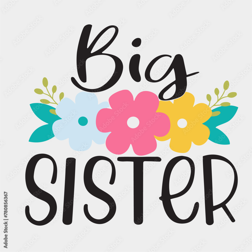 BIG sister design for girls BIG sister design for girls