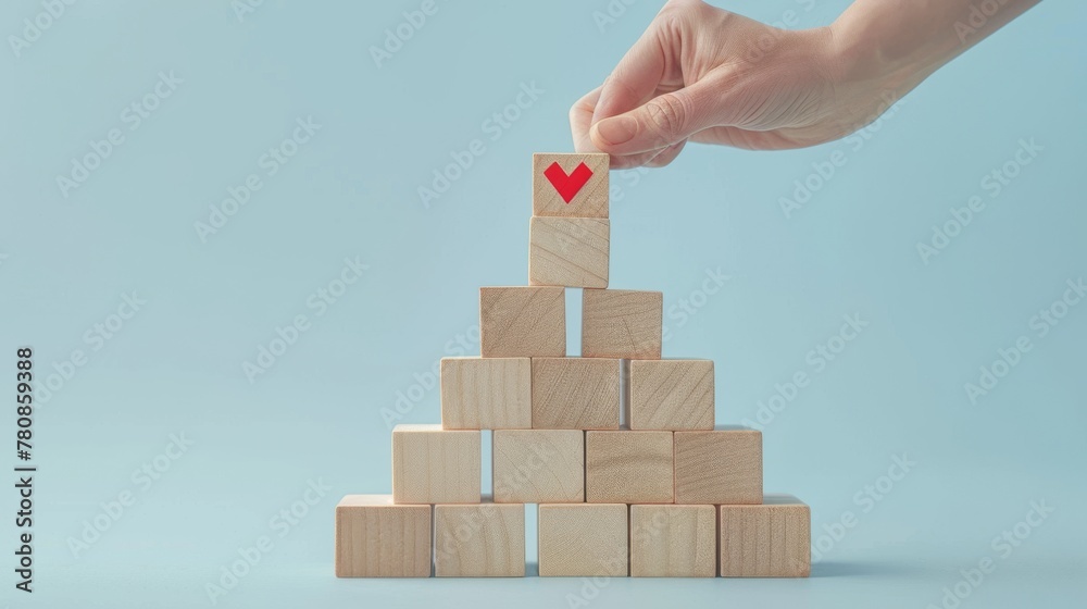 The Pyramid of Success Blocks The Pyramid of Success Blocks