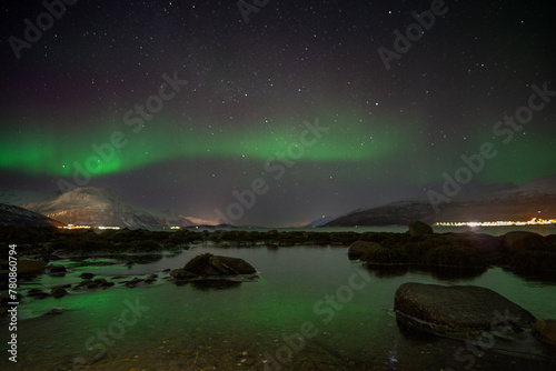 aurora boreal en noruega