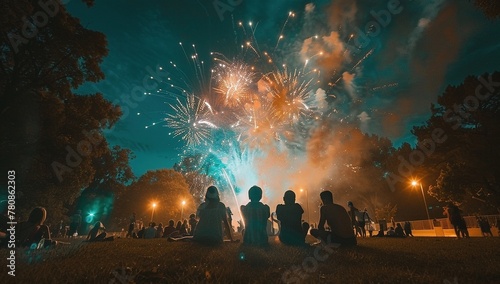 fireworks over the city © Alia