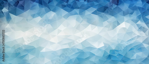 Blue polygonal abstract background