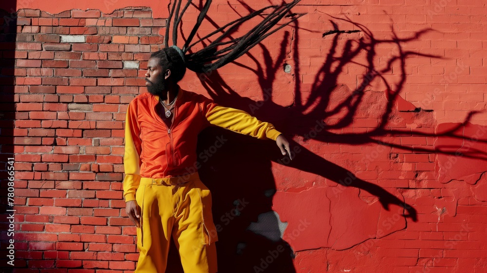 Obraz premium Dread Hair Man