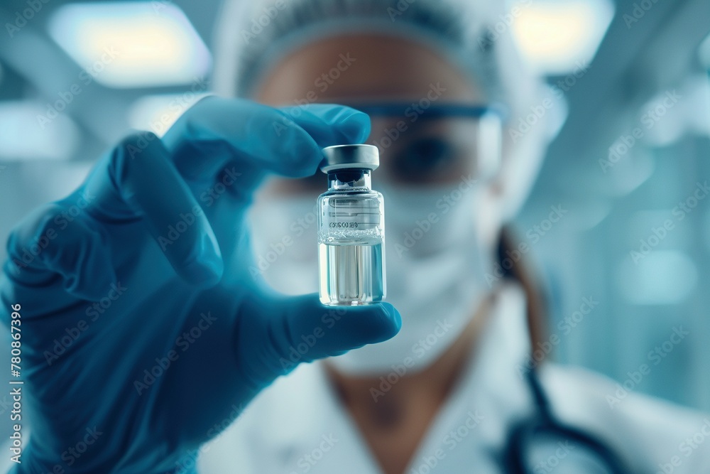 A close-up view in a sterile clinical setting shows a healthcare professional with a reassuring smile holding a small, transparent vial containing a CAR T-cell therapy product. A close-up view in a sterile clinical setting shows a healthcare professional with a reassuring smile holding a small, transparent vial containing a CAR T-cell therapy product.