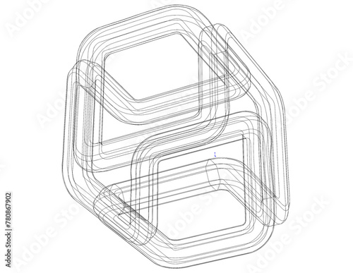 Hexa Infinity Cube 3D print model