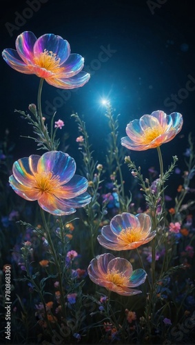Magical night flowers