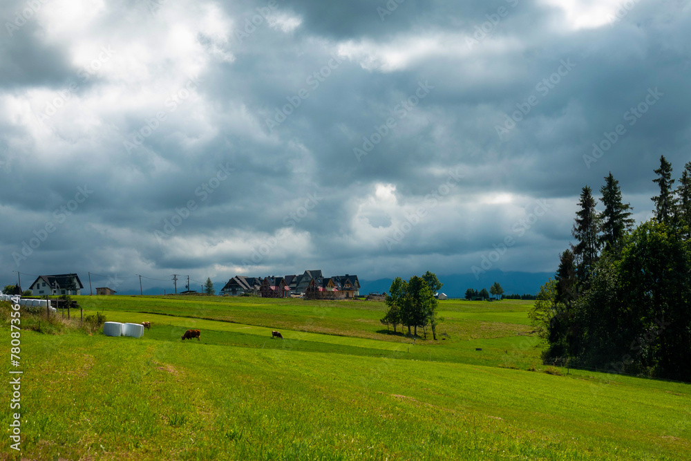 view of the Tatras and Beskids. Poland view of the Tatras and Beskids. Poland