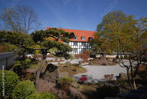 Fototapeta Naklejka Na Ścianę i Meble -  Japanischer Garten in Bielefeld 
