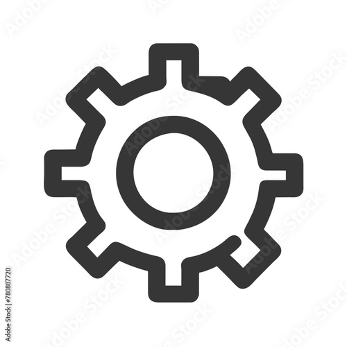 gear icon vector illustration