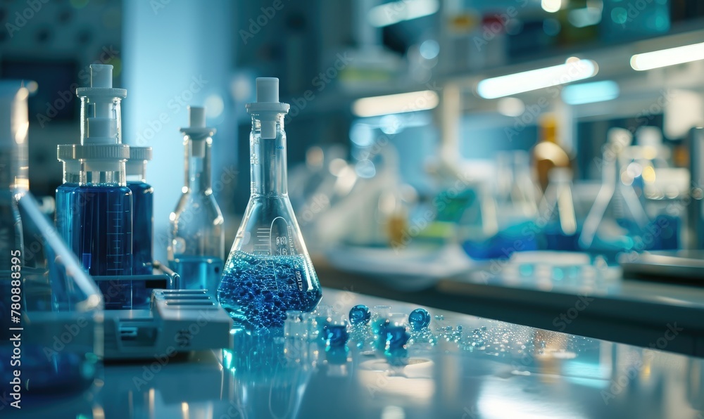 A cell research laboratory A cell research laboratory