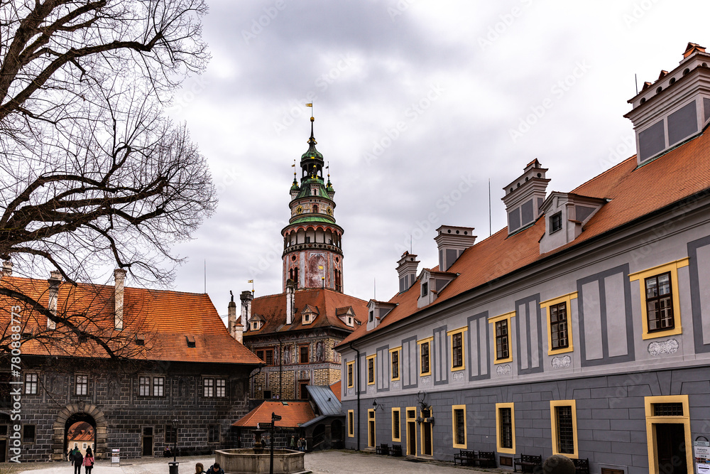Obraz premium Krumau an der Moldau (Cesky Krumlov)
