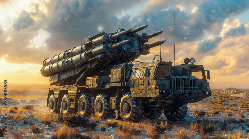 Fototapeta premium Long-Range Anti-Aircraft System