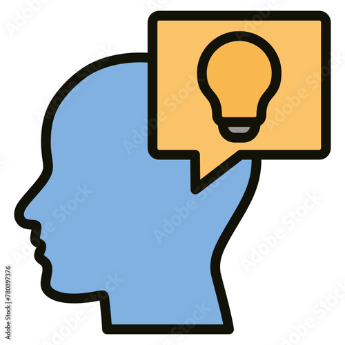Brainstorm  Icon Element For Design