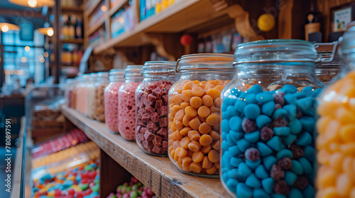 Candy Shop. Tasty Snacks and Sweets