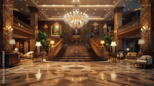 A Luxurious Lobby Experience © EwaStudio