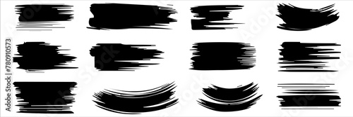 vector paint brush stroke, ink splatter and artistic design elements. Dirty watercolor texture, box, frame, grunge background, splash or creative shape for social media. Abstract drawing.