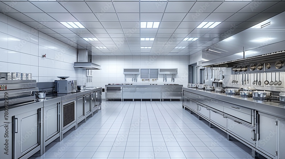 Obraz premium Adhering to food industry standards for quality and safety
