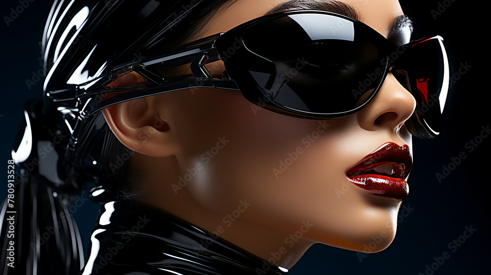 Vivid Glamour. Portrait of a Woman Vivid Glamour. Portrait of a Woman