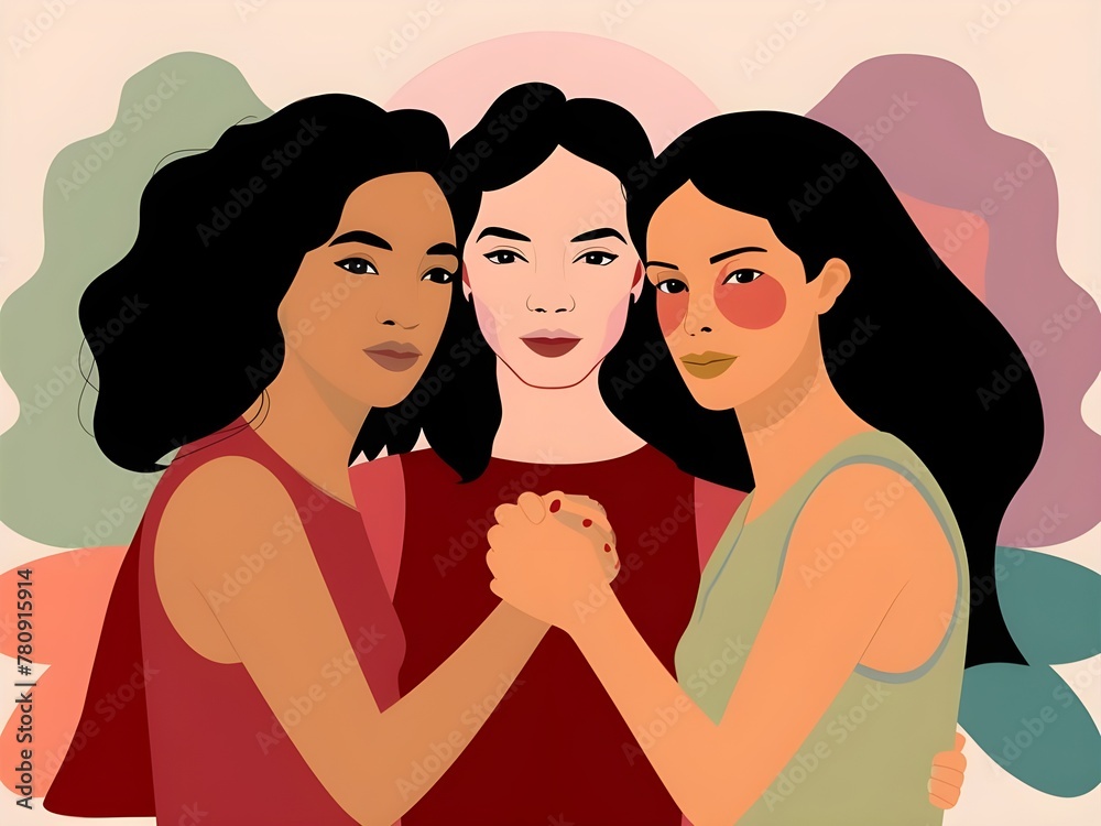 illustration group of friends illustration group of friends