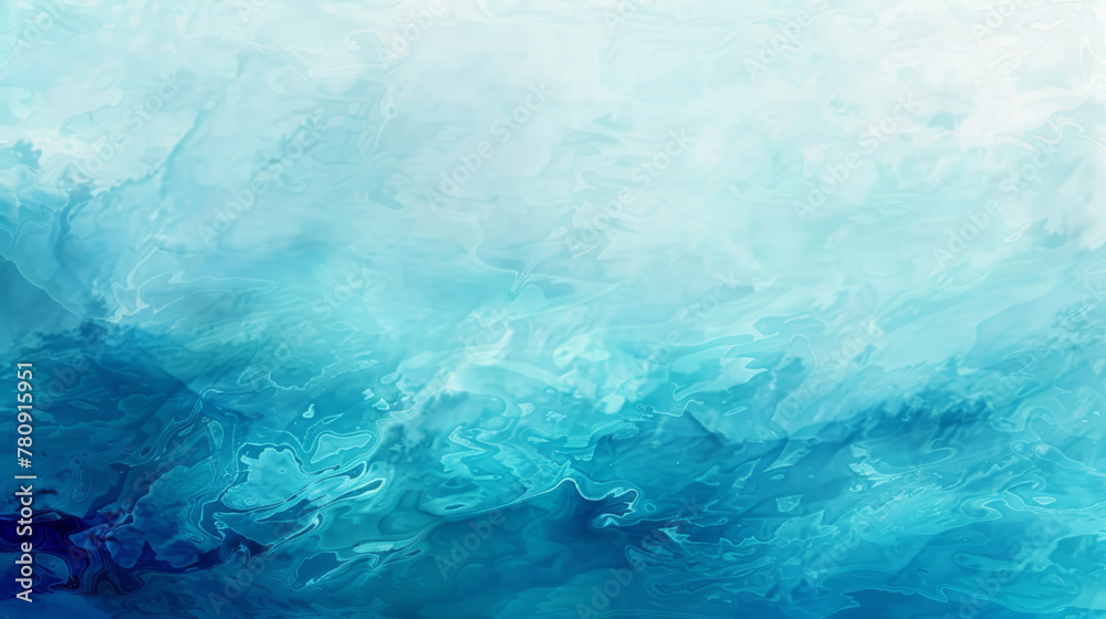 Seamless watercolor texture with calming blue tones and fluid patterns