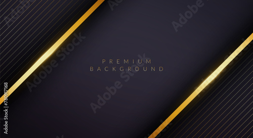 Luxury Diagonal Dark Golden Background