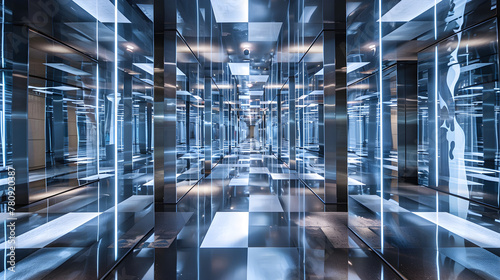 Infinite Reflections: A Mesmerizing Showcase of Endless Mirror Illusions