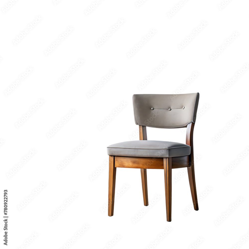 Parsons chair isolated on transparent background Parsons chair isolated on transparent background