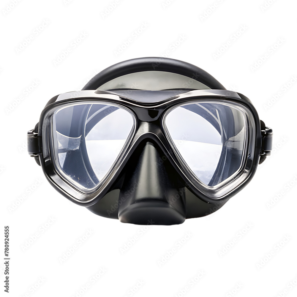 3d realistic mask for scuba diving and goggles for pool swimming. snorkeling devices. 3d realistic mask for scuba diving and goggles for pool swimming. snorkeling devices.