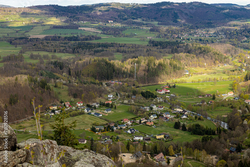 Widok z gór sokolik duży - Dolnyślask - Rudawy Janowickie  © czwartynski