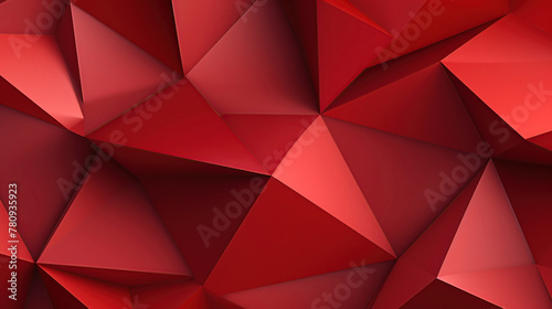 Red geometric texture