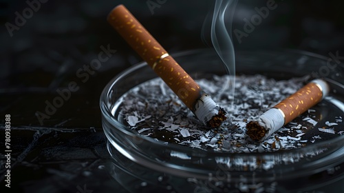 A picture suitable for the topic: Cigarettes in 2024: Trends, Health Risks, and Consumer Preferences .real photography