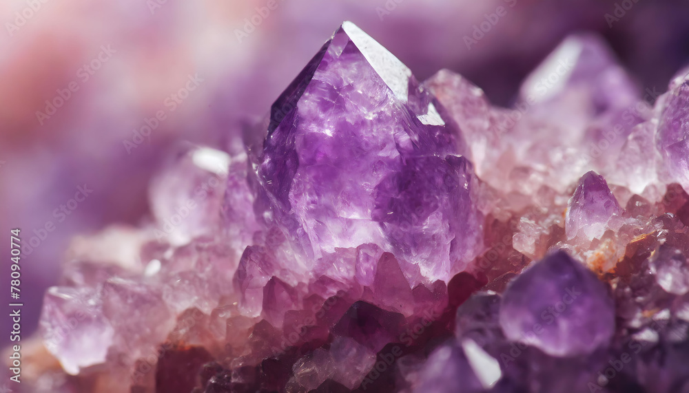 Vibrant Amethyst: Abstract Background of Nature's Gemstone Splendor Vibrant Amethyst: Abstract Background of Nature's Gemstone Splendor