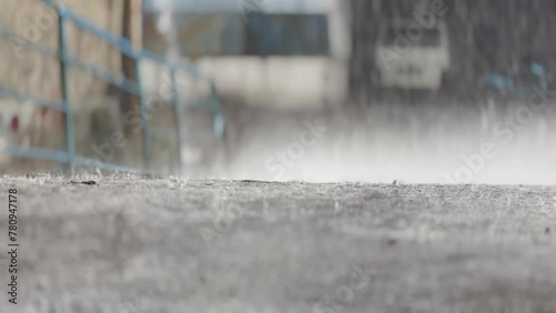 Heavy Rain, Torrential Rain Stock Video