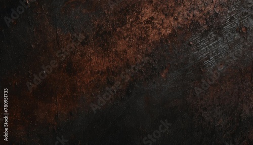wide rust textured banner background generative ai