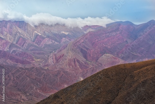 Cerro de los 14 colores en jujuy photo