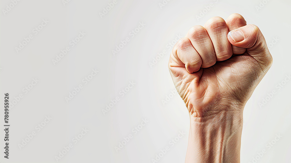 The image features a photorealistic representation of empowerment on a white background. The image features a photorealistic representation of empowerment on a white background.