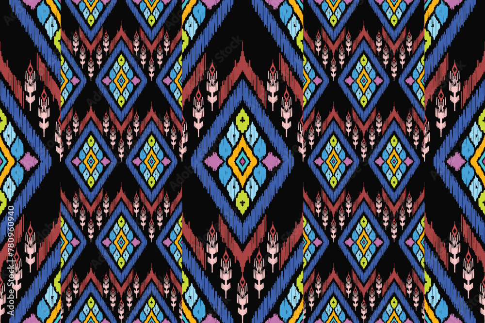 abstract ikat art seamless pattern folk embroidery aztec geometric art,geometric ethnic, African Ikat paisley embroidery. Navajo, seamless pattern traditional, tribal motifs abstract vector. abstract ikat art seamless pattern folk embroidery aztec geometric art,geometric ethnic, African Ikat paisley embroidery. Navajo, seamless pattern traditional, tribal motifs abstract vector.