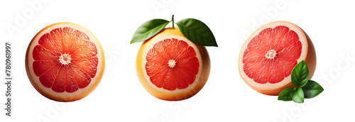 Sweet orange on transparent background