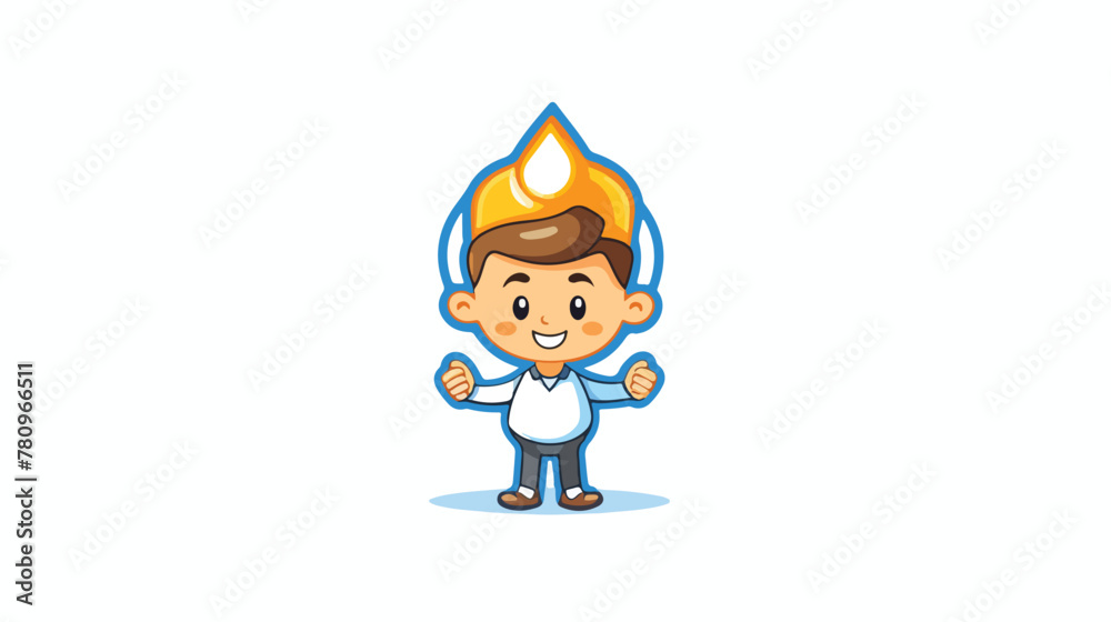 Childhood idea logo design logo vector mascot idea