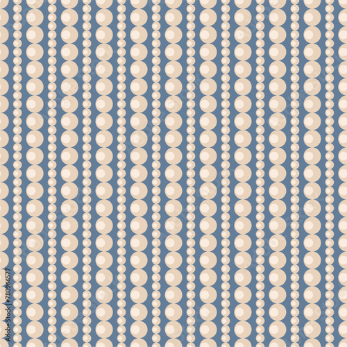Seamless glamour print pattern with beads jewelry art decor wallpaper for textile, package, paper