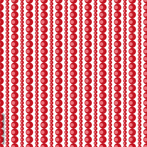 Seamless glamour print pattern with beads jewelry art decor wallpaper for textile, package, paper