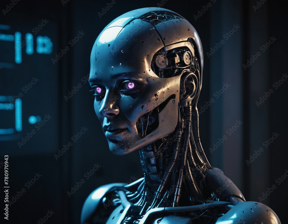 artificial intelligence robot digital art artificial intelligence robot digital art
