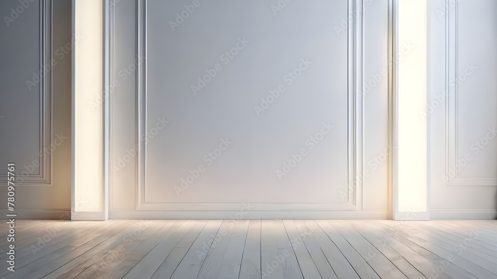 Beautiful Light Background Mock-Up with Decorative White Panels: Elegant Interior Design Presentation - Modern, Minimalist, Stylish, Blank Space Beautiful Light Background Mock-Up with Decorative White Panels: Elegant Interior Design Presentation - Modern, Minimalist, Stylish, Blank Space