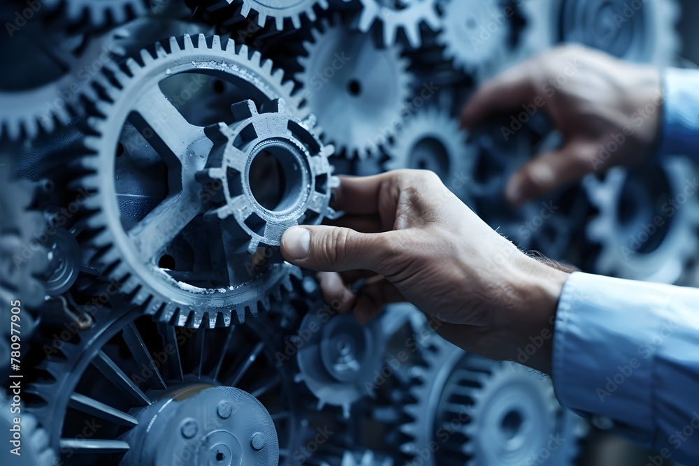 Gears and Cogs in Motion:A Synergistic Approach to Streamlining Industrial Processes Gears and Cogs in Motion:A Synergistic Approach to Streamlining Industrial Processes