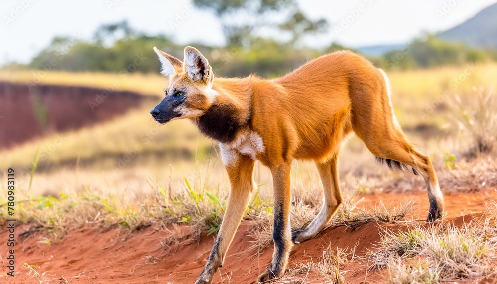 LOBO GUARÁ: CANÍDEO QUE VIVE EM REGIÕES DO CERRADO BRASILEIRO EM SEU ...