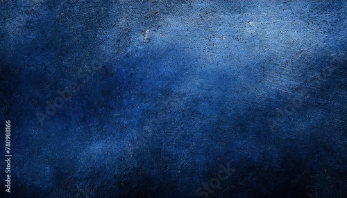 Blue background. Deep dark blue vintage texture. Textured marble material.