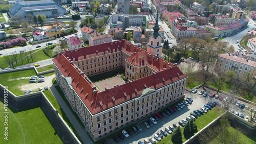 Castle Lubomirskich Rzeszow Zamek Aerial View Poland