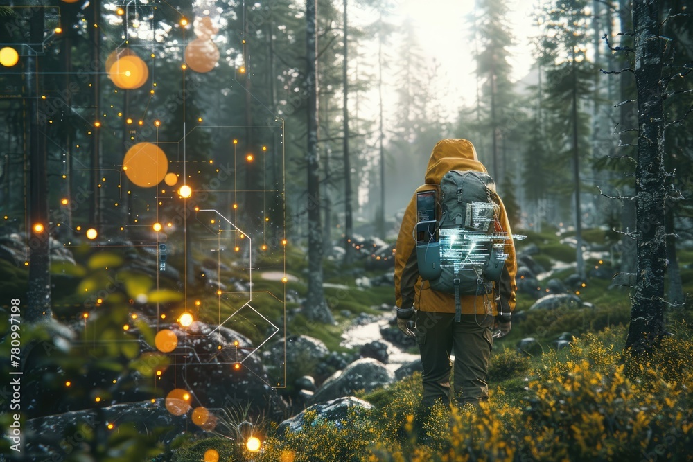 Immersive Nature Augmented Reality Enhancing the Hiking Experience in